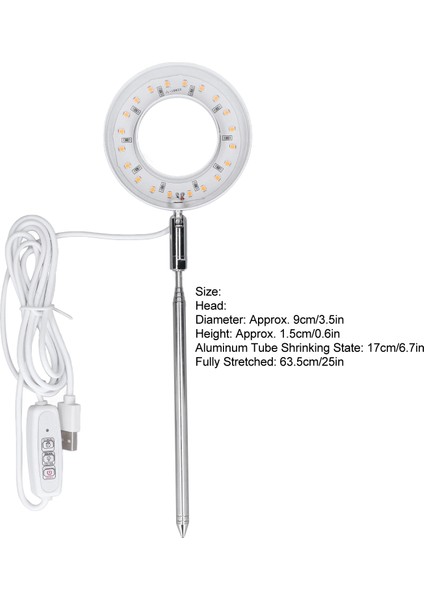 Bitki Doldurma Lambası, Yerden Tasarruf Sağlayan Ayarlanabilir Parlaklık Bitki Iç Mekan Bitkileri Için Işık Yetiştirme (Yurt Dışından) indirimleri