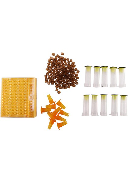 Arıcılık Fincan Seti 120 Hücre Bardak Arı Alet Seti Kafes Arıcılık Yardımcısı (Yurt Dışından)