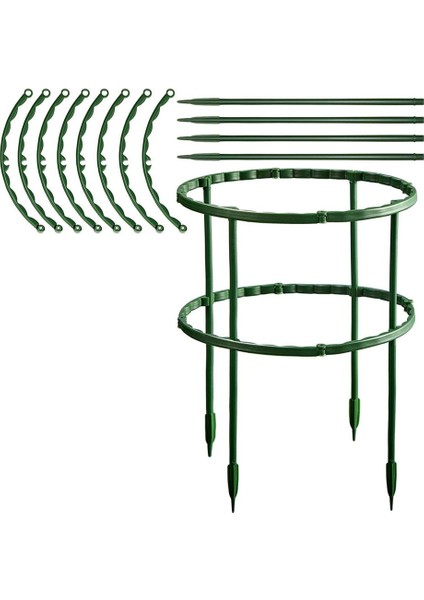 Bitki Destek Kazık Plastik Çelik Bahçe Tesisi Kazık Yarı Dairesel Bitki Destek (Yurt Dışından) fiyatları