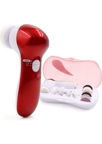 Profesyonel Çoklu Masaj Aleti - Kırmızı (Yurt Dışından)