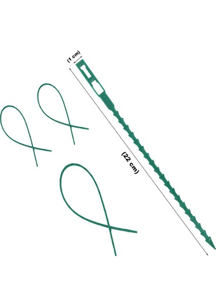 50 Adet Ayarlanabilir Bahçe Tesisi Büküm 9 Inç (Yurt Dışından) modelleri