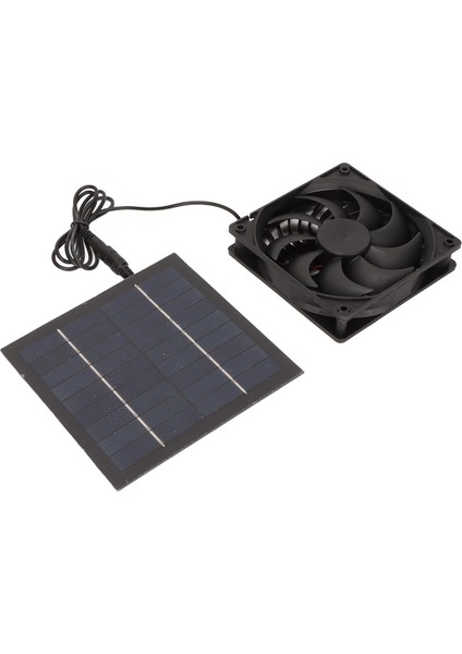 5W Güneş Paneli Fanı, Evcil Hayvan Evi Için Çevre Dostu Güneş Paneli Fan Kiti (Yurt Dışından)