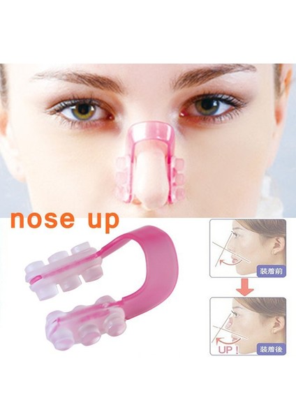 Burun Yukarı Klip Köprü Kaldırma Şekillendirme Şekillendirici Clipper Doğrultma Güzellik Klip / Sihirli Burun Şekillendirici Klip (Yurt Dışından) fırsatları