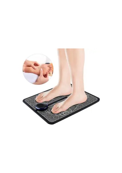 Ems Ayak Masaj Mat Elektrikli Katlanabilir Taşınabilir Pedikür Cihazı (Yurt Dışından)