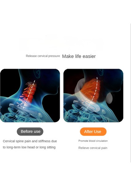 Omuz Vücut Masajı Şarj Edilebilir Düşük Frekanslı Manyetik Sıcak Kompres Manyetik Darbe Servikal Pembe (Yurt Dışından) indirimleri