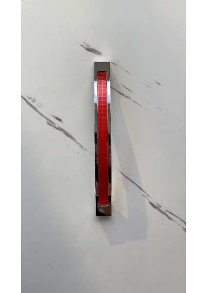Seyhan Krom/kırmızı/pvc 224 mm Kulp DK4166