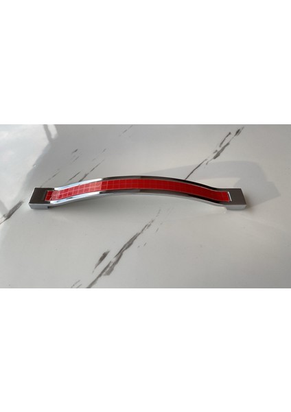 Seyhan Krom/kırmızı/pvc 224 mm Kulp DK4166