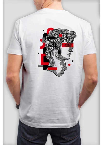 Sanat Tasarım Baskılı Beyaz Unisex Tişört C210 fiyatları