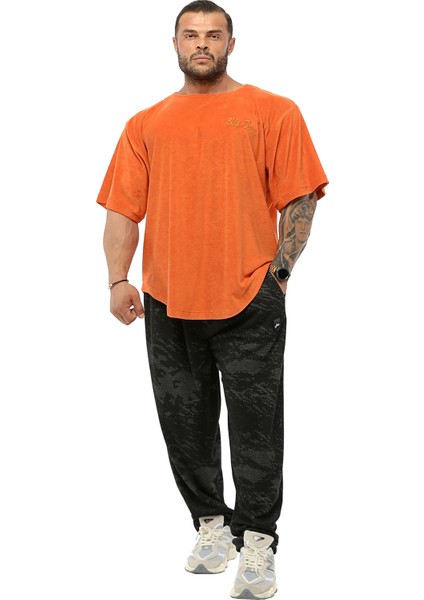 Oversize Nakışlı Havlu Rag Top T-Shirt Bgsm 3344 fiyatları