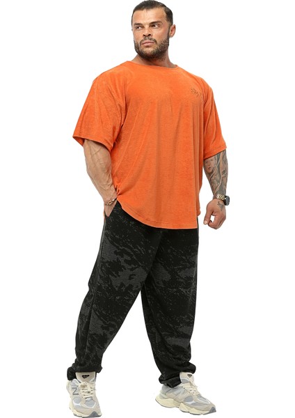 Oversize Nakışlı Havlu Rag Top T-Shirt Bgsm 3344 indirimleri