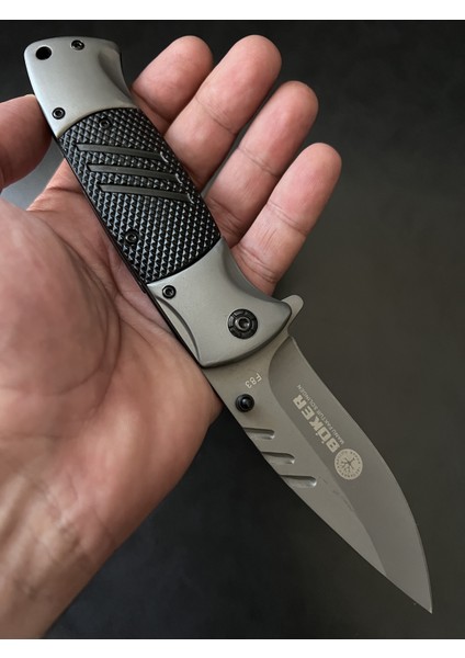 Böker Çakı Özel Tasarım Siyah Kabze Çakı 21 cm fiyatları