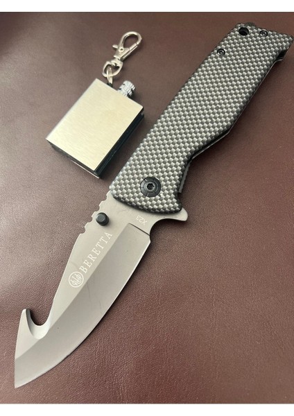 Beretta Çelik Çakı Kibrit Hediyeli