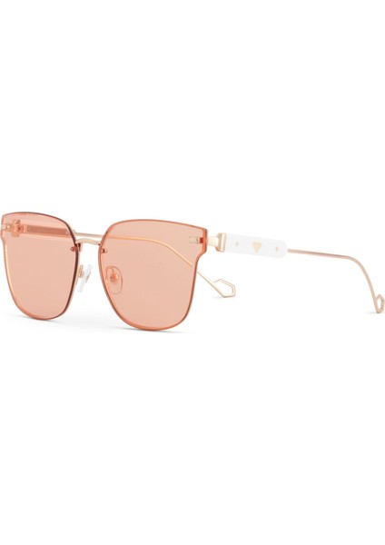 Bc 1293 C3 Dikdörtgen Rose Gold Kadın Güneş Gözlüğü