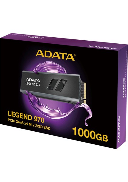 A-Data Legend 970 1tb Nvme Gen5 9500MBS 8500MBS SLEG-970-1000GCI SSD Disk