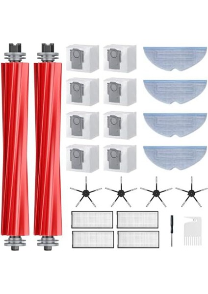 S7/s7+/s7 Plus S7 Maxv S7 Pro S7 Maxv Ultra Elektrikli Süpürge Aksesuar Seti Için Yedek Parça Aksesuarları (Yurt Dışından)