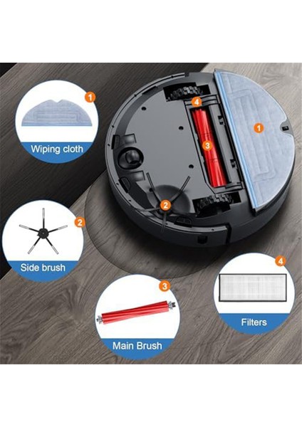 S7/s7+/s7 Plus S7 Maxv S7 Pro S7 Maxv Ultra Elektrikli Süpürge Aksesuar Seti Için Yedek Parça Aksesuarları (Yurt Dışından) modelleri