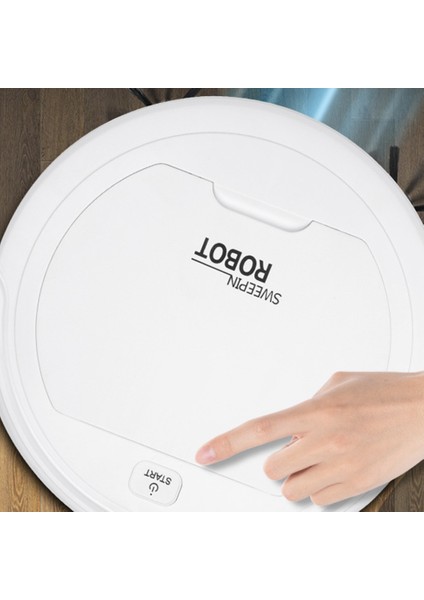 Otomatik Robot Temizleyici Akıllı Zemin Robotu Elektrikli Süpürge Otomatik Temizleyici Kenar Temiz Ev Zemin Süpürme Robotu, Siyah (Yurt Dışından) fırsatları