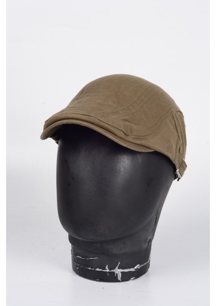 Keten Kumaş Yazlık Tokalı Spor Mödel London Kasket