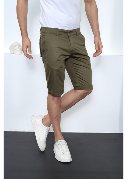 Erkek Şort Açık Yeşil