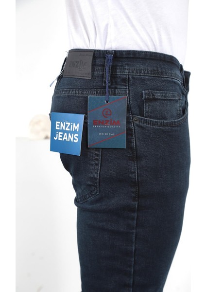 Erkek Likralı Denim Regular Fit Jeans fırsatları