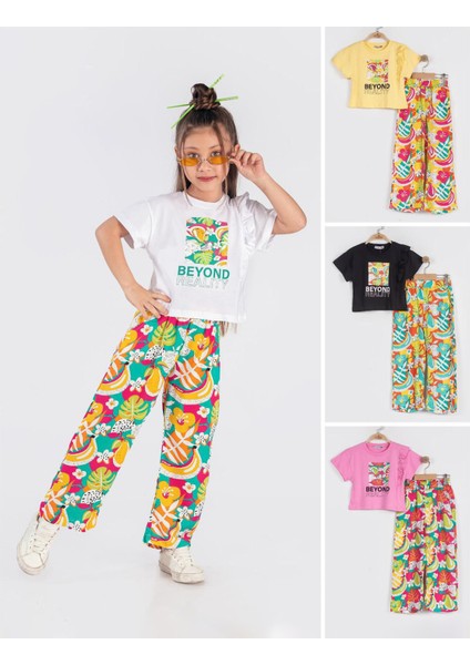 (6-9) Beyond Kız Çocuk 2'li Takım - Siyah fiyatları