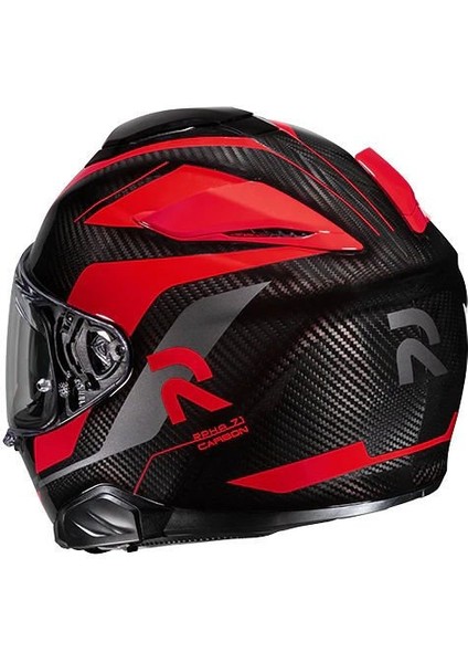RPHA71 Carbon Kapalı Motosiklet Kaskı Kırmızı modelleri