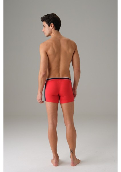 Kırmızı Erkek Torbalı Normal Paça Boxer fiyatları