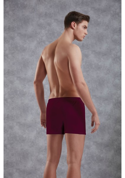 Bordo Erkek Pamuk Düğmeli Normal Paça Boxer fiyatları