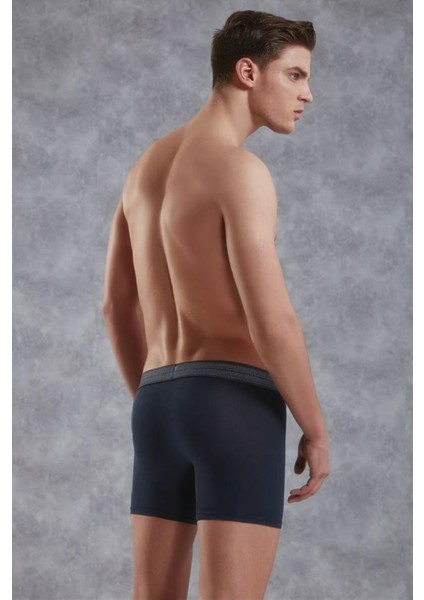 Lacivert Erkek Modal Torbalı Normal Paça Boxer fiyatları