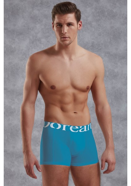 Turkuaz Erkek Modal Torbalı Normal Paça Boxer