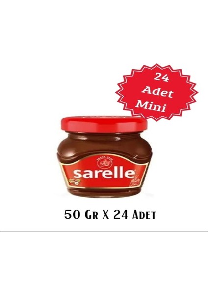 Mini Kakaolu Fındık Ezmesi 50 gr x 24 Adet