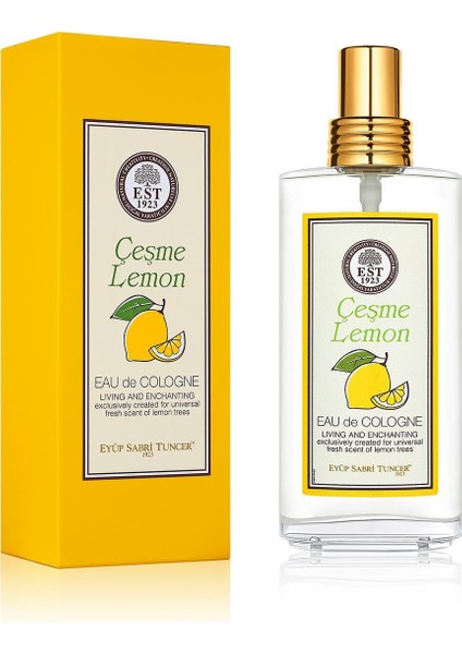Çeşme Limonu 150 ml Eau De Cologne - Cam Şişe
