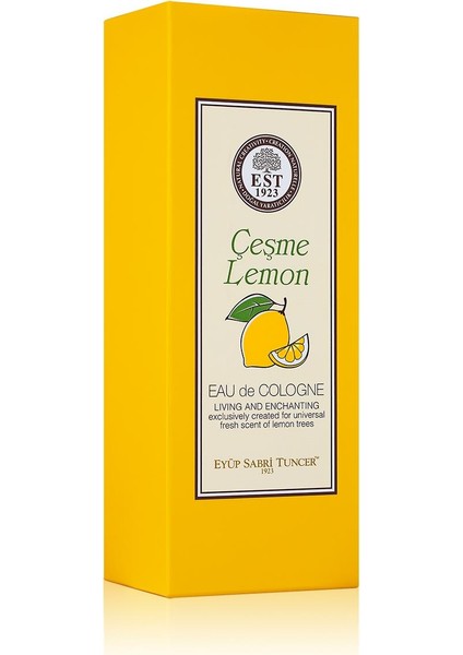 Çeşme Limonu 150 ml Eau De Cologne - Cam Şişe modelleri