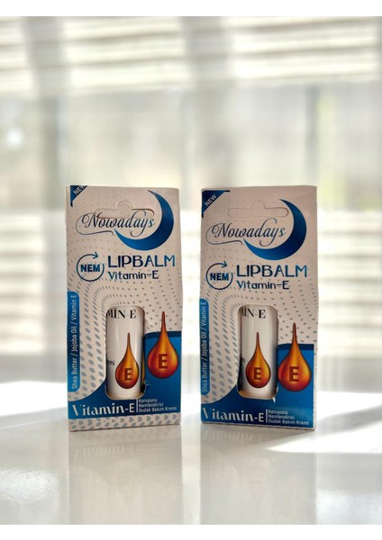 Lipbalm Dudak Koruyucu Vitamin-E 4'lü Set