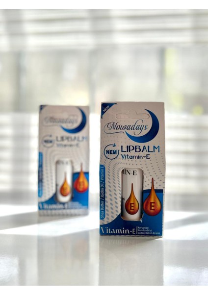 Lipbalm Dudak Koruyucu Vitamin-E 4'lü Set