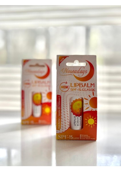 Lip Balm Dudak Koruyucu Spf-15 Classic 4'lü Set