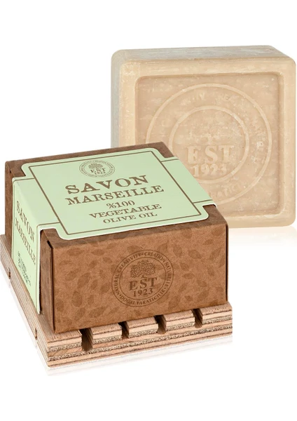 Savon De Marseille Bitkisel Zeytinyağlı Katı Sabun Klasik 150 gr