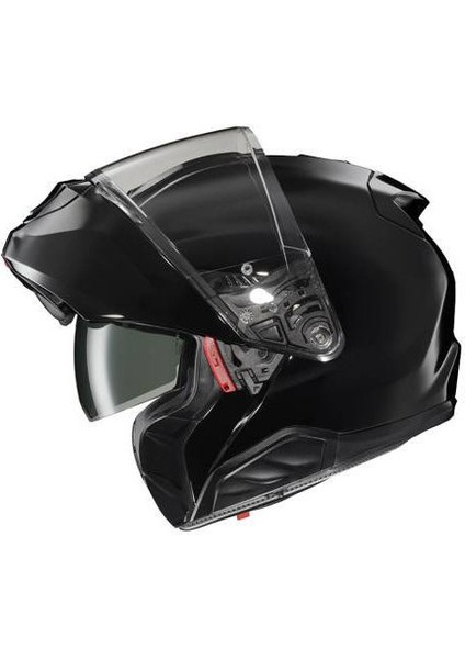 RPHA91 Çene Açılır Motosiklet Kaskı Parlak Siyah