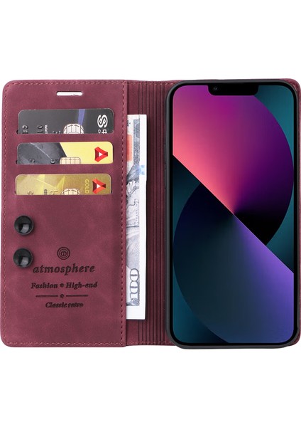 iPhone 14 Emme Bardağı Kapatma TeIefon Kılıfı (Yurt Dışından)