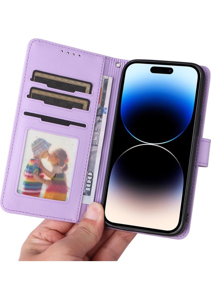 iPhone 14 Pro Max Max Katlanabilir Stant Çıkarılabilir Deri TeIefon Kılıfı (Yurt Dışından) indirimleri