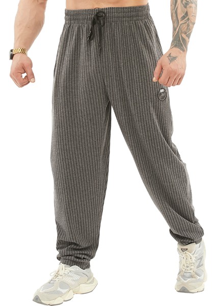 Erkek Loose Fit Eşofman Altı Mevsimlik Eşofman Altı Bgsm PNT1390