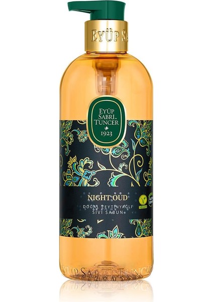 Night Oud Doğal Zeytinyağlı Sıvı Sabun 500 Ml