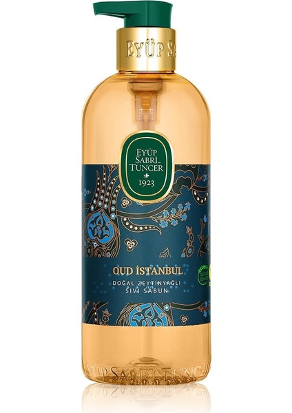 Oud Istanbul Doğal Zeytinyağlı Sıvı Sabun 500 Ml