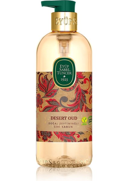 Desert Oud Doğal Zeytinyağlı Sıvı Sabun 500 Ml