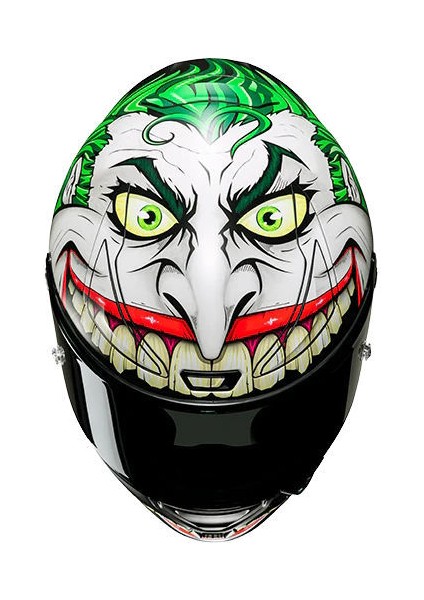 Rpha1 Joker Dc Comics MC48SF Kapalı Motosiklet Kaskı modelleri