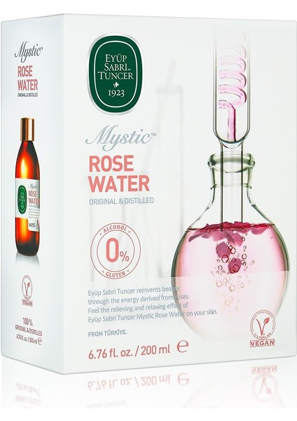 Mistik Gül Suyu 200 ml - Cam Şişe