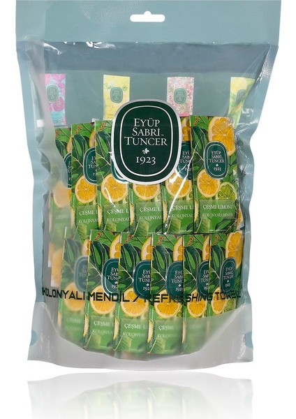 Çeşme Limonu Kolonyalı Mendil 150 Yaprak Ferahlatıcı Koku ile modelleri