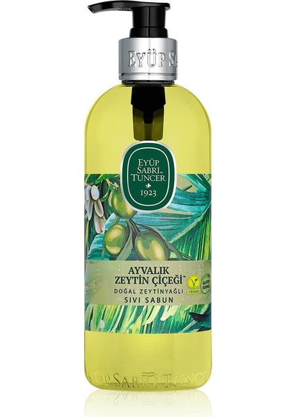 Ayvalık Zeytin Çiçeği Doğal Zeytinyağlı Sıvı Sabun 500 ml