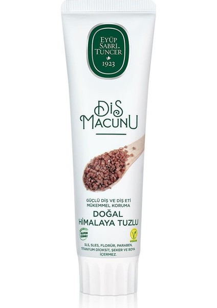Doğal Himalaya Tuzlu Diş Macunu 90 ml