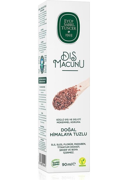 Doğal Himalaya Tuzlu Diş Macunu 90 ml